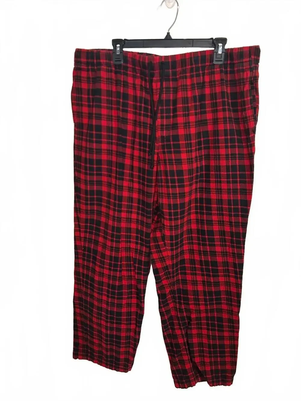Duluth Pajama bottoms plaid black red XL